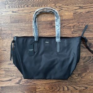 Botkier New York Bond Black Nylon Tote Carry All NWT